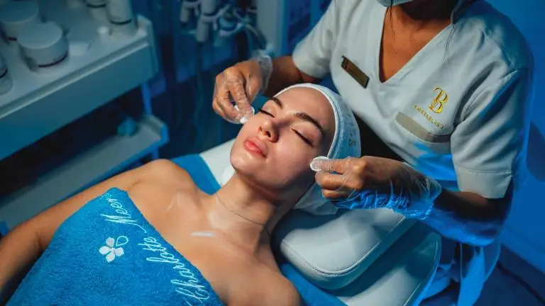 Professional skin care treatment at Therabliss Spa Antalya
